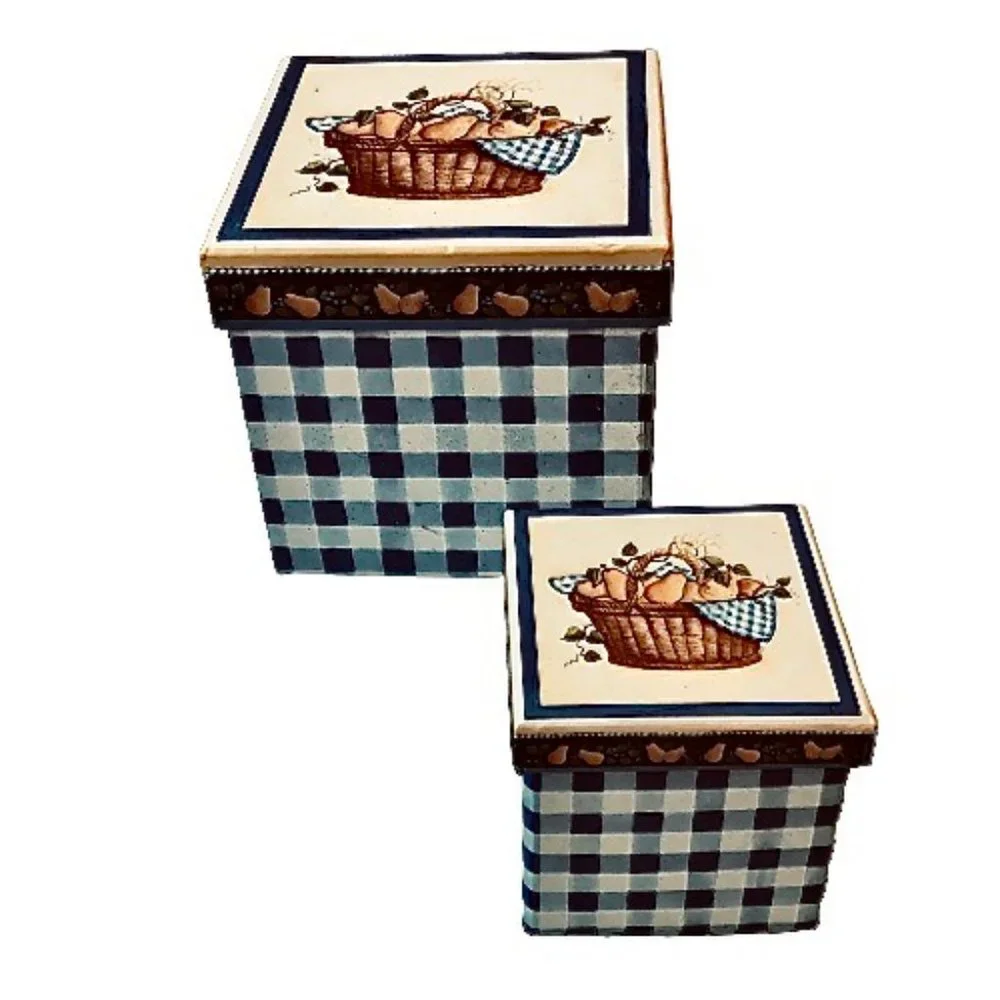 Storage Collecible Boxes Bob's Cat + Debbie Crabtree + Judith Glover * Lot of 6